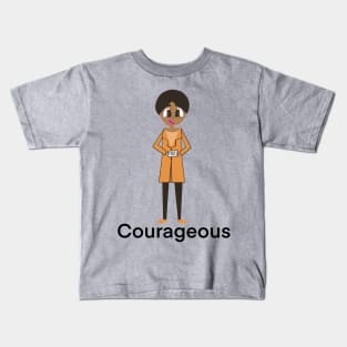 Rosa Parks is Courageous Kids T-Shirt